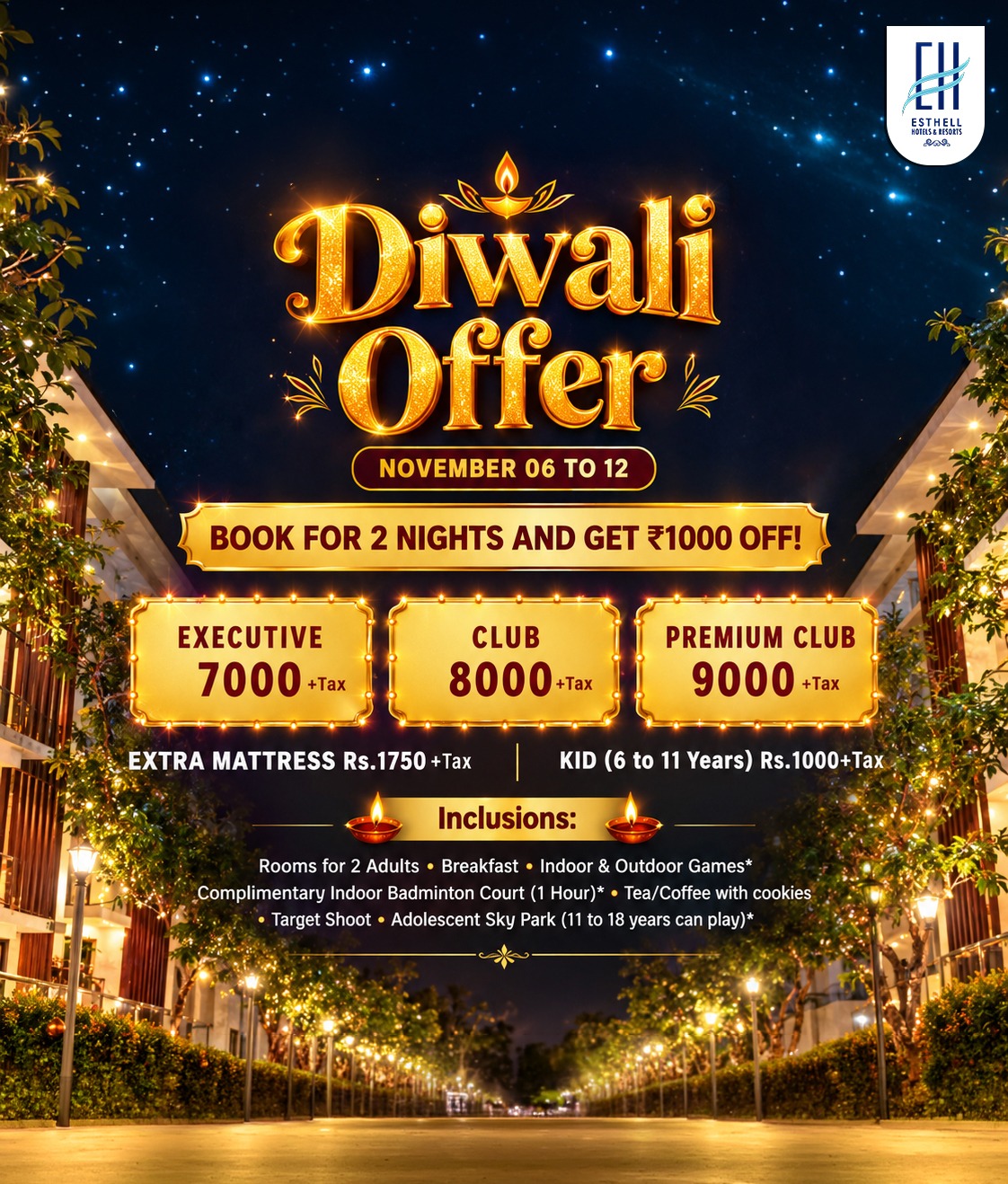 Special promotion offer